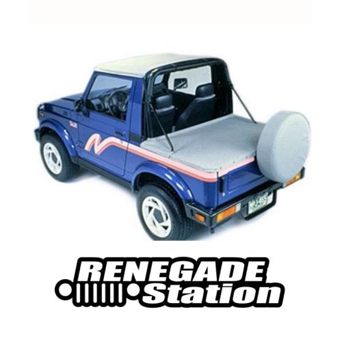 Suzuki Samurai Duster Abdeckung Laderaum Grau Denim Bestop 86-94