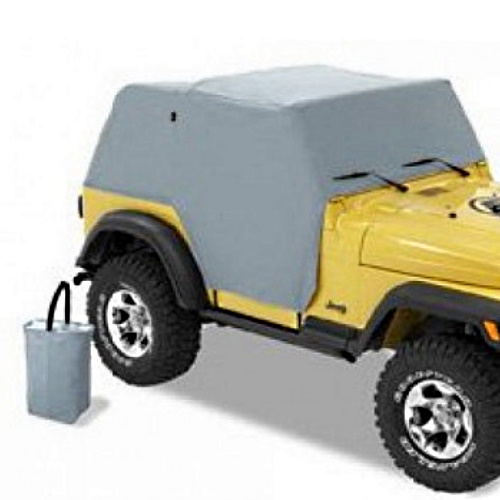Jeep Wrangler TJ All Weather Trail Cover Regenschutz Abdeckung Grau Bestop 96-06