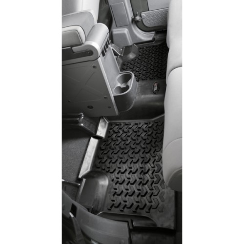 Jeep Wrangler JK 4türer Fußmatten Set Fußraumwannen hinten All Terrain 07-16