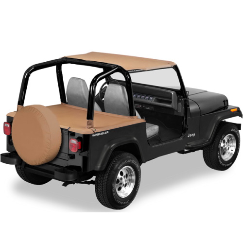 Jeep Wrangler YJ Bikini Top Strapless Style Spice Denim Bestop 92-95