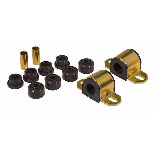 Jeep Cherokee XJ Polyurethan Stabigummi Set Stabibuchsen vorne schwarz Ø 23,81mm Prothane 84-01