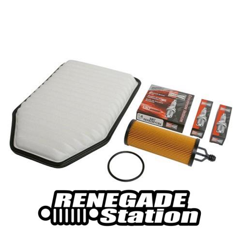 Jeep Wrangler JK 3,6 ltr. Inspektionssatz Inspektionskit Luftfilter Ölfilter Zündkerze 14-18