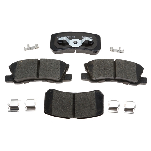 Jeep Compass Patriot MK R-Line Bremsklötze Bremsbeläge hinten für Ø 302mm Bremsscheiben Raybestos 07-17