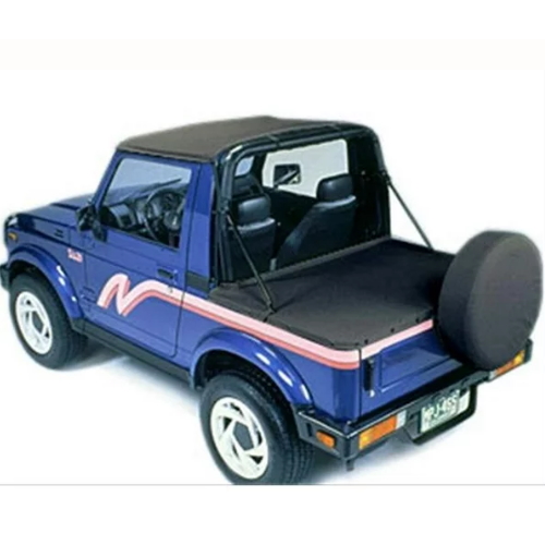 Suzuki Sidekick Geo Tracker Duster Deck Cover Abdeckung Laderaum Black Denim Bestop 86-94