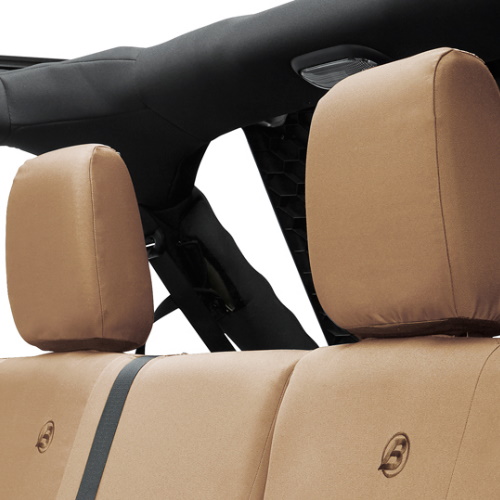 Jeep Wrangler JK 4-türer Sitzbezug Sitz hinten TAN Denim Bestop 2007 & 13-16