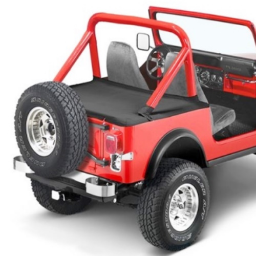 Jeep CJ7 Wrangler YJ Duster Deck Cover Abdeckung Laderaum sc
