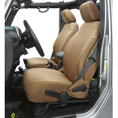 Jeep Wrangler JK Set Sitzbezüge Sitzbezug vorne TAN Denim LHD Bestop 13-18