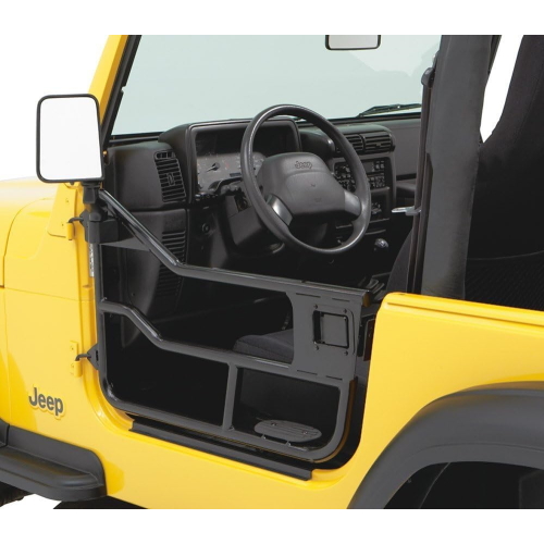 Jeep Wrangler TJ Element Doors Türelement Halbtür Halbtüren HighRock Matt schwarz 96-06