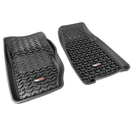 Jeep Cherokee XJ Fußmatten Set Fußraumwannen vorne schwarz All Terrain 84-01