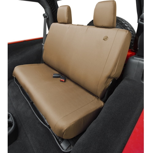 Jeep Wrangler JK 4-türer Sitzbezug Sitz hinten TAN Denim Bestop 08-12