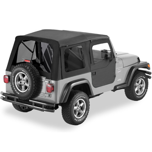 Jeep Wrangler TJ Satz teilbare Türen Supertop Doors Black Denim Bestop 96-06