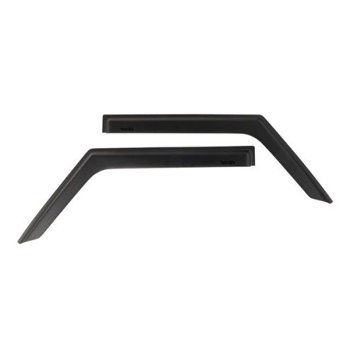 Jeep Wrangler JL 2-türer Set Windabweiser schwarz matt Fensterblenden 18-
