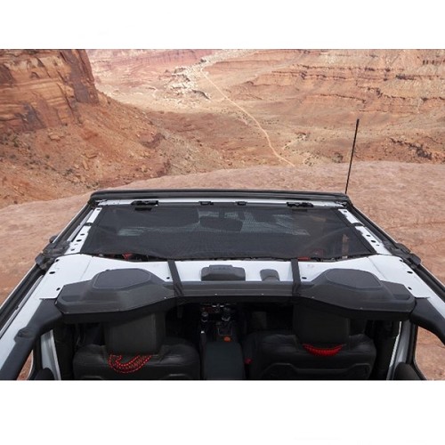 Jeep Gladiator JT Eclipse Bikini Top vorne Mesh schwarz 19-
