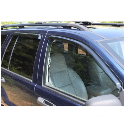 Jeep Grand Cherokee WJ WG Windabweiser 4teilig Rauchglas Acryl Fensterblenden 99-04
