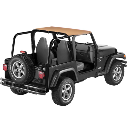 Jeep Wrangler TJ Bikini Top Strapless Style Spice Denim Bestop 96-02