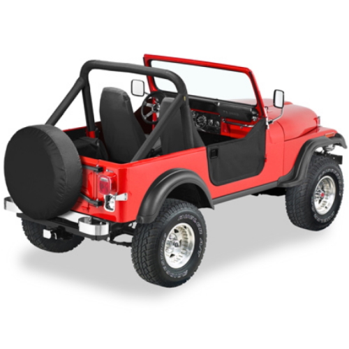 Jeep CJ7 CJ8 Halbtüren Black Denim Bestop 80-86
