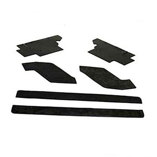 Jeep Wrangler YJ Radhausverlängerung 6-teilig für Body Lift Kits Höherlegung 87-95
