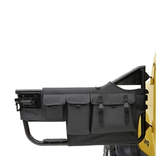 Jeep CJ CJ7 CJ8 Taschen Stautaschen Set für Element High Rock Halbtüren Black Denim 76-86