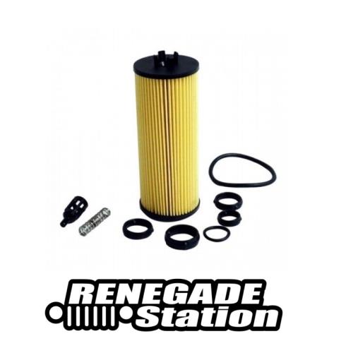 Jeep Wrangler JK 3,6 ltr. Ölfilter mit Dichtring O- Ring Adapter Kit 12-13