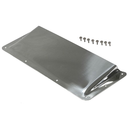 Jeep CJ Wrangler YJ Lufthutze Airscoop für Lüftungsgitter Edelstahl 76-95