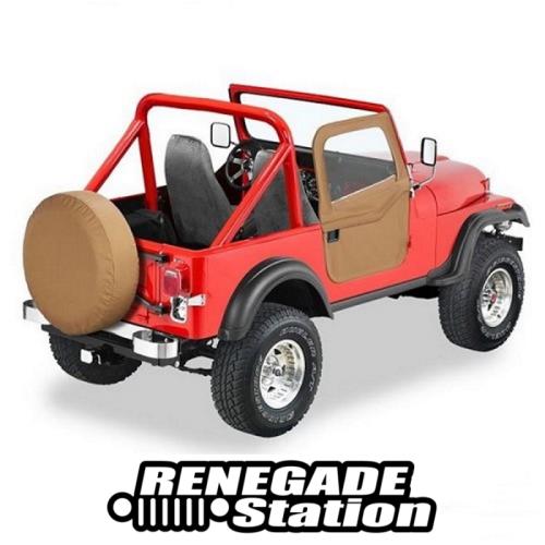 Jeep CJ CJ7 teilbare 2teilige Türen Supertop Doors Spice Denim Bestop 76-80