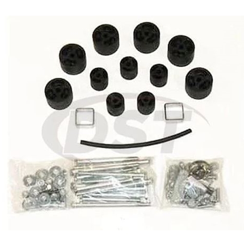 Jeep Wrangler YJ Body Lift Karosserieauflage Kit 2'' 50mm Höherlegung Schaltgetriebe 87-95