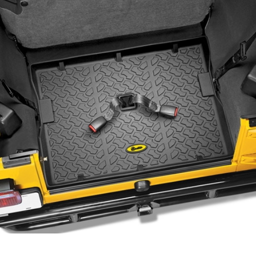 Jeep Wrangler YJ Laderaumwanne Kofferraumwanne schwarz Bestop 87-95