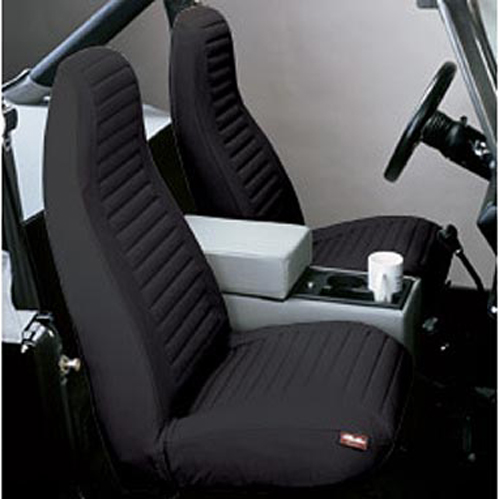 Jeep CJ Wrangler YJ Set Sitzbezüge Sitzbezug vorne Black Den