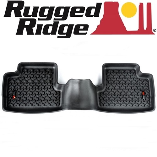 Jeep Cherokee KL Fussmatte Fußmatte Fußraumwannen hinten einteilig All Terrain Rugged Ridge 14-