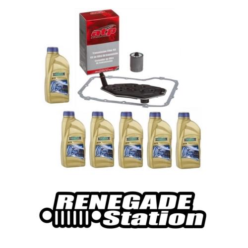Jeep Commander XH XK 2WD Automatikgetriebefilter Getriebefilter Set inkl. 6ltr. ATF+4 Getriebeöl 545RFE Automatikgetriebe 06-09