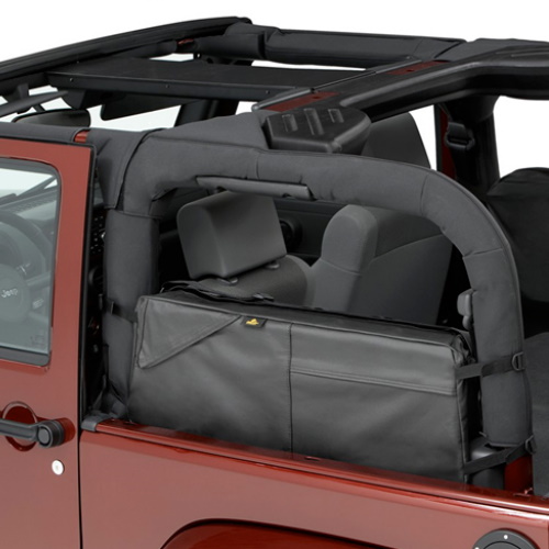 Jeep Wrangler JL 2türer Stautasche Seitentasche Black Diamond Bestop 18-