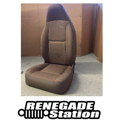 Jeep CJ Wrangler YJ TJ Sitz Trailmax Sport Dark Tan Bestop 76-02