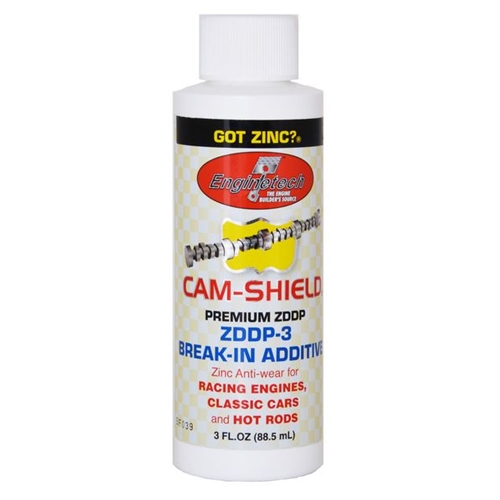Cam-Shield ZDDP 3 oz. (88,5 ml) - Ölzusatz für das Einfahren von Nocken und Stößel
