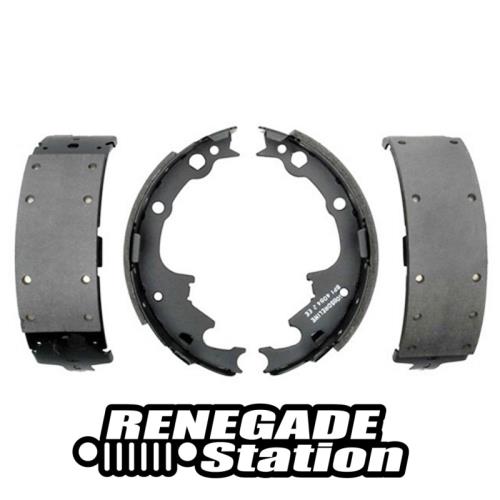 Jeep Wrangler YJ Element3 Organic Bremsbeläge Bremsbacken hinten 9" Raybestos 90-95