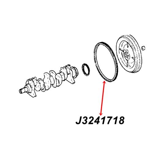 Jeep CJ 2,5 ltr. AMC Starterkranz Schwungscheibe Schaltgetri