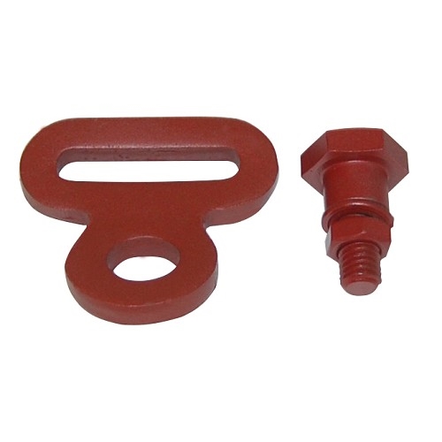 Jeep Willys MB Ford GPW Halter Träger Drehgelenk Türgurthalter mit Schraube Sicherheitsgurt 42-45