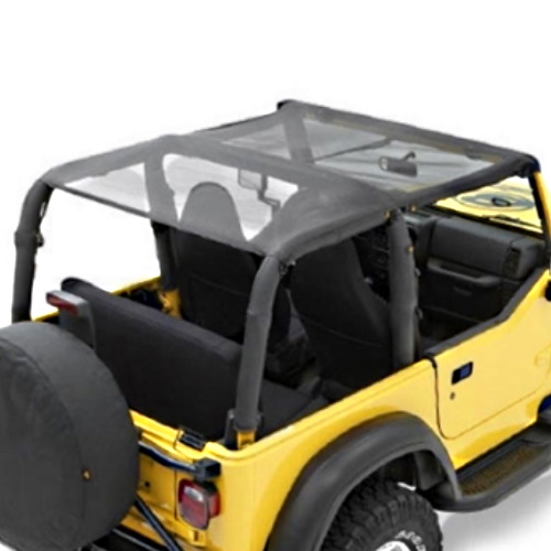Jeep Wrangler TJ Header Bikini Top Safari Style Mesh Bestop 03-06