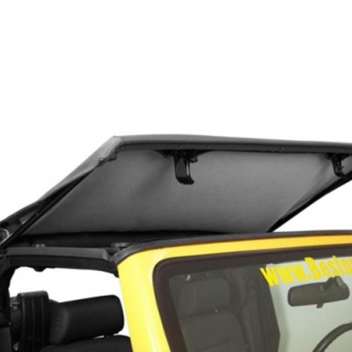 Jeep Wrangler TJ Trektop NX Verdeck Top getönte Scheiben Braun Denim 96-06