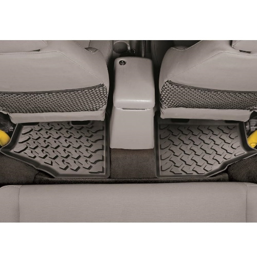 Jeep Wrangler TJ Satz Fußmatten Gummimatten hinten Bestop 96-06