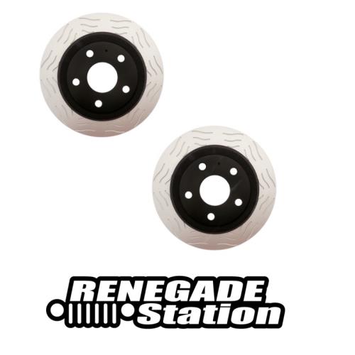 Jeep Grand Cherokee WK2 WH WK 2WD Satz Bremsscheiben hinten unbelüftet Ø 330mm Performance Raybestos 11-20