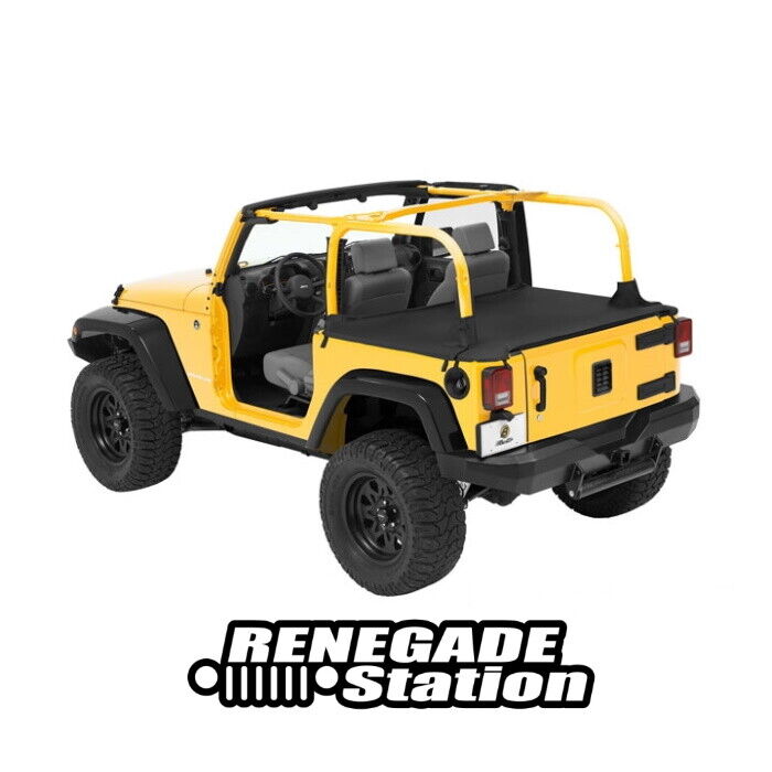 Jeep Wrangler JK 2türer Duster Deck Cover Abdeckung Kofferraum schwarz 07-16