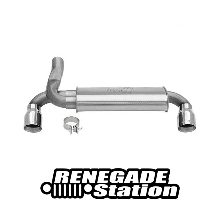 Jeep Wrangler JK 3,8 & 3,6 ltr. Auspufftopf hinten Super Tur