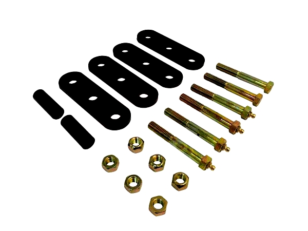 Jeep CJ5 CJ6 CJ3B Havy Duty Federgehänge Federschäkel Kit 3/