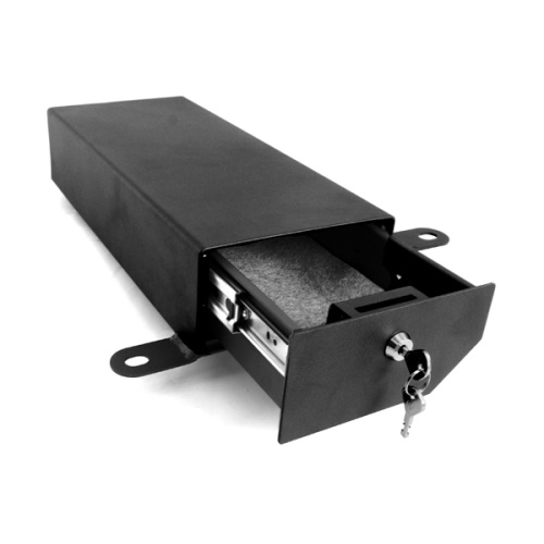 Jeep Wrangler JK Stahlkassette Safe Staubox Stahl abschließbar unter Beifahrersitz Bestop 07-