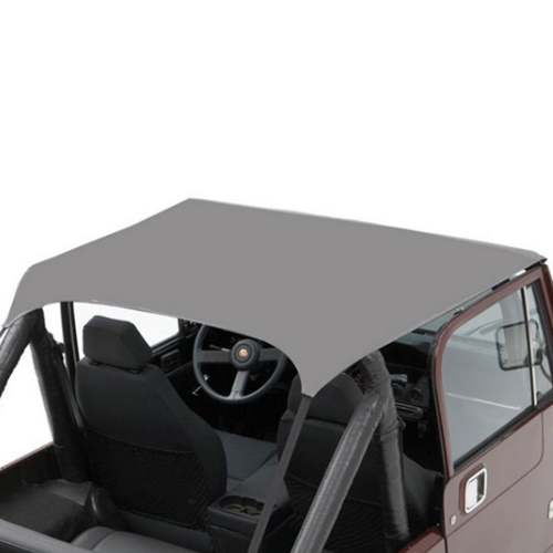 Jeep Wrangler YJ Bikini Top Traditional Style Charcoal Denim Bestop 87-91