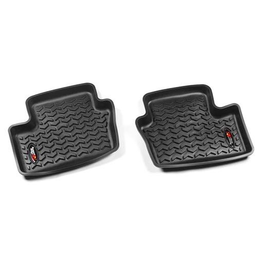 Jeep Compass Patriot MK Set Fussmatten Fußmatten Fußraumwannen hinten All Terrain Rugged Ridge 07-16