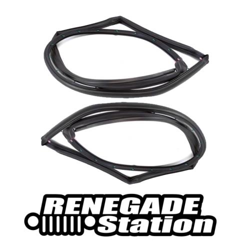 Jeep Wrangler TJ Türdichtung Türgummi Set links & rechts vorne Vollstahltüren 96-06