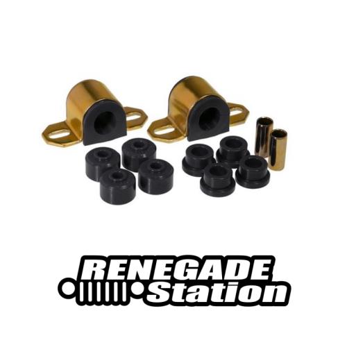 Jeep Cherokee XJ Polyurethan Stabigummi Set Stabibuchsen vorne schwarz Ø 28mm Prothane 84-01