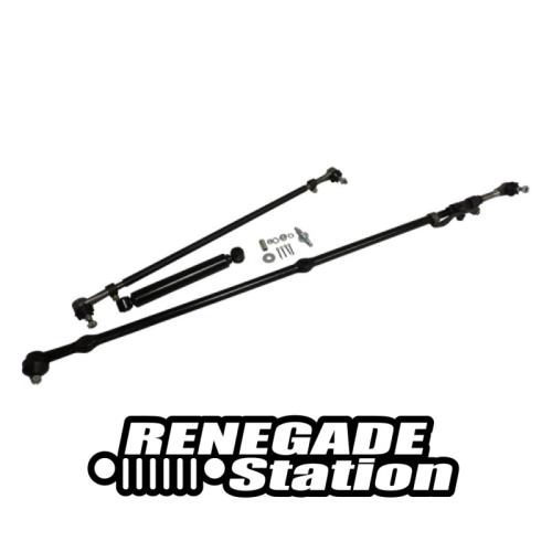 Jeep Wrangler YJ Kit Spurstange mit Schubstange & Lenkungsdämpfer LHD 91-95