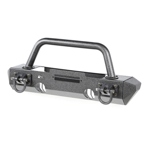 Jeep Wrangler JK XHD Windenstoßstangen Set Over Rider-S Bumper Kit schwarz Rugged Ridge 07-18